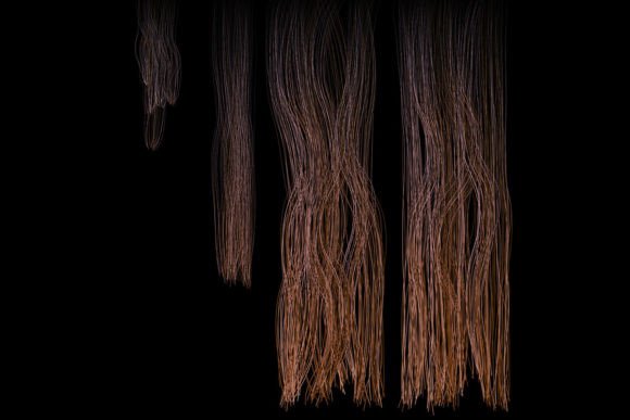 4 Hair Photoshop Brushes for Realistic Strands