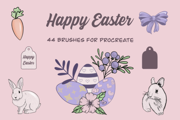 Enhancing Your Digital Art with the Easter Brushes for Procreate Set
