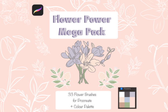 Mastering Botanical Design with Floral Stamp Brushes for Procreate