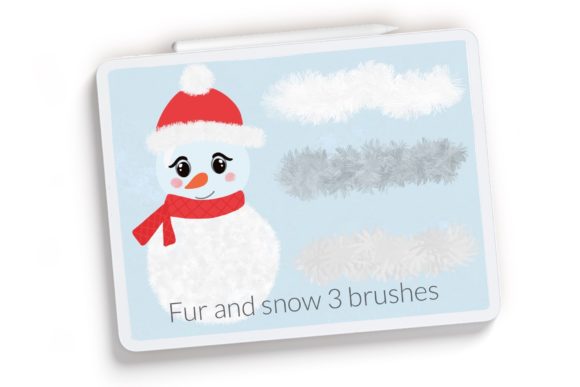 Mastering Fluffy Textures with Fur Brushes and Snowflakes Brush Procreate