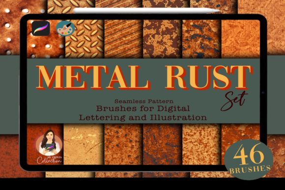 Mastering Texture: A Practical Guide to the 46 Metal Rust Procreate Brushes