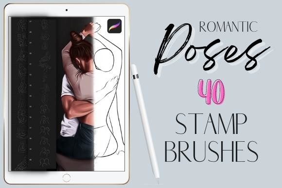 Procreate Couples Body Poses Stamps Guide