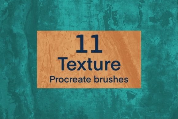 Procreate Texture Brushes Set: 15 Essential Stamps